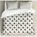 Kids Duvet Cover Set Queen Size, Honey Bees Pattern Childish Flying Mascots Comic Joyful Animals Baby Cartoon, Decorative 3 Piece Bedding Set with 2 Pillow Shams, Black Yellow White, by Ambesonne