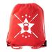 Power Lifting Backpacks, Extreme Fitness Drawstring Bags Weightlifting Gym Bags - Emblem