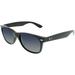 Ray-Ban Men's Polarized Wayfarer RB2132-601S/78-55 Black Wayfarer Sunglasses