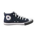 Converse Chuck Taylor All Star Street Mid Men's Shoes Dark Obsidian-White-Black 166337f