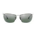 Ray Ban Chromance Metal Frame Grey Lens Sunglasses Rb3544