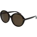 Havana Black Ladies Sunglasses - GG0023SA-002