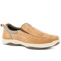 Roper Skipper Mens Tan Leather Loafer Shoes 12