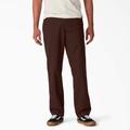Dickies Men's Skateboarding Slim Fit Pants - Chocolate Brown Size 26 32 (WPSK94)