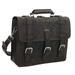 13 MacBook Pro Bag - 15 Full Leather Briefcase Backpack LB05.DD