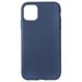 onn. Silicone Case for iPhone 11 Compatible with Apple iPhone 11 Blue Color Slim and Lightweight Silicone Material with Soft Touch Finish