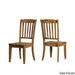 Elena Antique White Extendable Rectangular Dining Set with Slat Back Chairs by iNSPIRE Q Classic