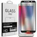 CoverON Huawei Y6 2018 Tempered Glass Screen Protector - InvisiGuard Series Full Coverage 9H with Faceplate (Case Friendly)