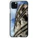 DistinctInk Case for iPhone 11 Pro (5.8 Screen) - Custom Ultra Slim Thin Hard Black Plastic Cover - Roman Colosseum Rome