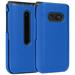 Case for LG Wine 2 LTE Nakedcellphone [Cobalt Blue] Protective Snap-On Hard Shell Cover [Grid Texture] for the LG Wine 2 LTE Flip Phone (LM-Y120) from US Cellular