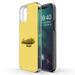 TalkingCase Clear TPU Phone Case Apple iPhone 12 12 Pro spaceship yellow Print Light Weight Ultra Flexible Soft Touch Anti-Scratch