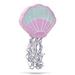 Mermaid Birthday Party Supplies, Seashell Pinata (14 x 13 x 3 In)