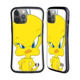 Head Case Designs Officially Licensed Looney Tunes Characters Tweety Hybrid Case Compatible with Apple iPhone 14 Pro Max