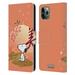 Head Case Designs Officially Licensed Peanuts Oriental Snoopy Sakura Leather Book Wallet Case Cover Compatible with Apple iPhone 11 Pro Max