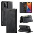 iPhone 12 Pro Wallet Case iPhone 12 Case Dteck Leather Flip Wallet Case with RFID Blocking Card Slot Magnetic Closure Folio Phone Case for Apple iPhone 12 Pro / iPhone 12 6.1 inch Black