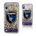 San Jose Earthquakes iPhone X Glitter Case MLS