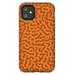 Screenflair Designer Case for iPhone 12 Mini | Lightweight | Dual-Layer | Drop Test Certified | Wireless Charging Compatible - Pumpkin Spice Design