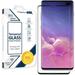 Samsung Galaxy S10+ Screen Protector Premium HD Clear Tempered Glass Screen Protector For Samsung Galaxy S10+ Anti-Scratch Anti-Bubble Case Friendly 3D Curved Film Compatible with Samsung Galaxy S10+