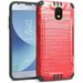 GSA Slim Brushed Hybrid Case For Samsung Galaxy J3 (2018) J337 Red