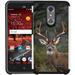 ZTE Grand X4 Case / ZTE Damon Case - Armatus Gear (TM) Slim Hybrid Armor Case Protective Cover for ZTE Grand X 4 Z956 Cricket / ZTE Damon - Whitetail Buck