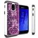 CoverON Samsung Galaxy J3 (2018) / Galaxy Express Prime 3 / Galaxy J3 Prime 2 / Galaxy Amp Prime 3 / Galaxy Eclipse 2 / J3 Aura / Galaxy Achieve / J3 Star Case Aurora Series Rhinestone Phone Cover