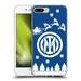 Head Case Designs Officially Licensed Inter Milan Christmas Jumper Santa Sleigh Soft Gel Case Compatible with Apple iPhone 7 Plus / iPhone 8 Plus