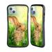 Head Case Designs Wildlife Little Easter Rabbit Hybrid Case Compatible with Apple iPhone 14 Plus