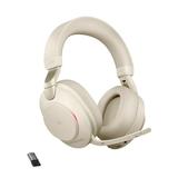 Jabra Evolve2 85 MS Headset-Beige Evolve2 85 MS Stereo Headset