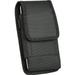 Vertical Heavy Duty Rugged Canvas Belt Clip Case Cover for Samsung Apple LG HTC[Verizon LG Optimus Exceed 2]