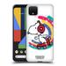 Head Case Designs Officially Licensed Peanuts Snoopy Boardwalk Airbrush Colourful Skating Soft Gel Case Compatible with Google Pixel 4