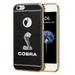 iPhone 7 Case Ford Mustang Cobra TPU Black Soft Leather Pattern TPU Cell Phone Case