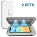 New Phone Care 3.0 Portable UV-C Led Phone Sanitizer Cellphone Sterilizer Case with USB Cable - Rapid Disinfector Box for all iphone Android any Small Items (2 Sets)