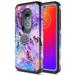 Moto G7 Play Case KAESAR Hybrid Dual Layer Slim Graphic Armor Shockproof Impact Resistant Protective Cover Case for Motorola Moto G Play 7th Gen. (Dream Catcher)