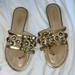 Kate Spade Shoes | Kate Spade Gold Sandals 7 1/2 | Color: Gold | Size: 7.5