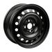 Aftermarket 1991-1997 Honda Accord 15x5.5 Steel Wheel Rim Flat Black Full Face Painted - 63733