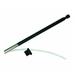 Metra Electronics - Black Stainless Steel Replacement Mast and Nut (44-PWR22B) Metra Replacement Antenna Masts