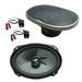 Fits Pontiac Grand Prix 1994-2003 Rear Deck Replacement HA-C69 Premium Speakers