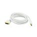 Monoprice 15 Display Port to DVI Audio/Video Cable Male to Male White (106017)