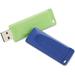 Verbatim 99124 32 GB Store N Go USB Flash Drive - Assorted Colors (2 Pack)