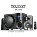 BOYTONE BT210FD BLACK 2.1 MULTIMEDIA SPEAKER SYSTEM WITH