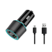 UrbanX Fast Car Charger 21W Car And Truck For Samsung Galaxy Fresh S7390 with PD 3.0 Cigarette Lighter USB Charger - Black Comes with USB-A to Micro USB Cable 3.3FT 1M