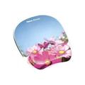 Fellowes Photo Gel Mouse Pad Wrist Rest with Microban Protection