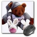 3dRose Teddy Bear Mouse Pad 8 by 8 inches