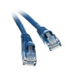 eDragon 100 Cat5e Blue Ethernet Patch Cable Snagless/Molded Boot Pack of 1 (ED692452)