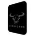 POPCreation Longhorns Cow Skull Mouse pads Gaming Mouse Pad 9.84x7.87 inches