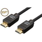 Sanoxy 30ft Premium High Performance HDMI Cable 30ft HDMI to HDMI Gold Plated for 4K TV PS3/PS4 and Xbox 30ft