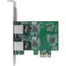 StarTech.com Dual Port PCIe Network Card - Low Profile - RJ45 Port - Realtek RTL8111H Chipset - Ethernet Network Card - Dual Port Gigabit NIC