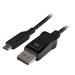 StarTech 5.9 ft USB-C to DisplayPort 1.4 M/M Adapter Cable CDP2DP141MB