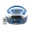 Hamilton Buhl 5050ULTRA Educational Boombox Home CD Player Recorder Blue 12inx9inx6in