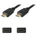 AddOn HDMI2HDMI6F AddOn 1.82m (6.00ft) HDMI 1.3 Male to Male Black Cable - 100% compatible with select devices.